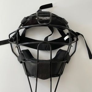 Champ pro baseball mask. Used. Excellent condition. Only used a few times.